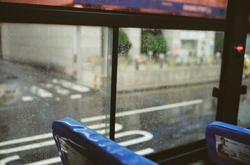 Subway in Seoul - the bus view